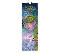 Celestial Journeys by Josephine Wall Slim Calendar 2027 (Art Calendar)