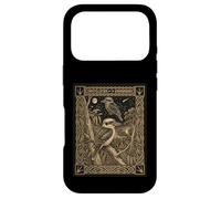 Celestial Kookaburra Tarot Card Astronomy Case for iPhone 17 Pro