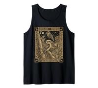 Celestial Kookaburra Tarot Card Astronomy Tank Top