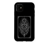 Celestial Leo Zodiac Tarot Card Mystical Astrology Boho Case for iPhone 11