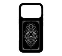 Celestial Leo Zodiac Tarot Card Mystical Astrology Boho Case for iPhone 17 Pro