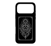 Celestial Leo Zodiac Tarot Card Mystical Astrology Boho Case for iPhone 17 Pro Max