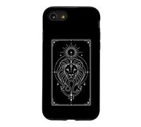 Celestial Leo Zodiac Tarot Card Mystical Astrology Boho Case for iPhone SE (2020) / 7/8