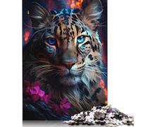 Celestial Leopard Puzzle for Adults And Teenagers 1000 Pieces Puzzles for Adults Brain Teaser Puzzle 1000pcs (75x50cm)