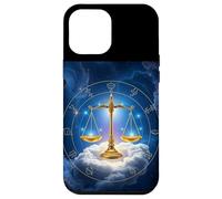 Celestial Libra Scales in a Starry Cosmic Realm Case for iPhone 12 Pro Max