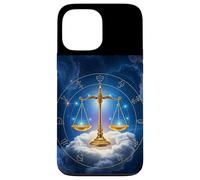 Celestial Libra Scales in a Starry Cosmic Realm Case for iPhone 13 Pro Max