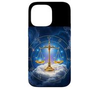 Celestial Libra Scales in a Starry Cosmic Realm Case for iPhone 14 Pro Max