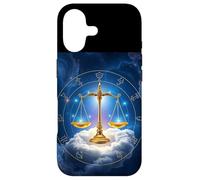 Celestial Libra Scales in a Starry Cosmic Realm Case for iPhone 17