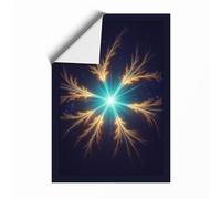 Celestial Light Burst Modern Unframed Wall Art Print A3 (42×29.7cm), Wall Decor for Living Room, Bedroom, Office & Home, Art Gift