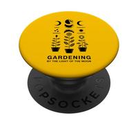 Celestial Lunar Gardening Moon Phase Plant PopSockets Adhesive PopGrip