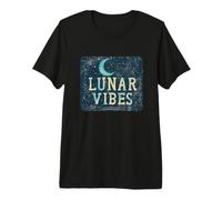 Celestial Lunar Vibes Costume for a Dreamy Style Premium T-Shirt
