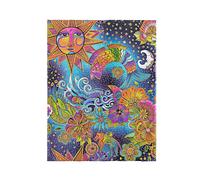Paperblanks Hardback Journal Celestial Magic (Whimsical Creations) Ultra Lined, Wrap Closure