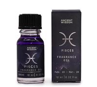 Celestial Magic: Zodiac Fragrance Oil 10ml for Pisces - Tranquil Aquamarine & Celestial Smoke