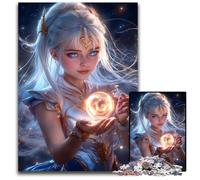 Celestial Maiden with Orb 1000Piece Jigsaw Puzzles for Adults Impossible Jigsaw Puzzles for Adults Fun at Home Activities Birthday Present Travel Gifts 1000 PCS(75x50cm)