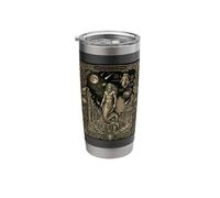 Celestial Merman Tarot Card Ocean Myth Stainless Steel Insulated Tumbler