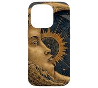 Celestial Moon Face Sun Art Mystic Case for iPhone 14 Pro
