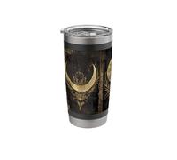 Celestial Moon Gothic Vintage Occult Dark Academia Stainless Steel Insulated Tumbler
