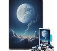Celestial Moon In The Sky Picture Puzzle for Adults, 500 PCS