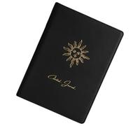 Celestial Moon Journal - Gothic Hardcover Celestial Diary, Vintage Aesthetic Witchy Notebook with Gold Foil Embossing, Premium Acid Free Paper, Ideal for Tarot Astrology Enthusiasts