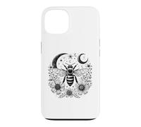 Celestial Moon Magic Bee Art Sun, Moon And Cloud Dial Art Case for iPhone 13