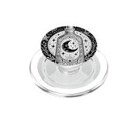 Celestial Moon Magic Bottle Art Sun, Moon And Cloud Dial Art PopSockets PopGrip for MagSafe