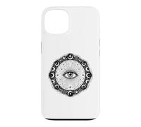Celestial Moon Magic Eye Art Sun, Moon And Cloud Dial Art Case for iPhone 13