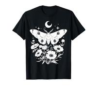 Celestial Moon Moth | Witchy Pastel Goth Cottagecore Gothic T-Shirt