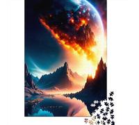 Celestial Mosaic 1000-Piece Adult Jigsaw Puzzle, 38x26cm/1000pcs; A Calm After-work Activity; Smooth White Card with Reduced Dust