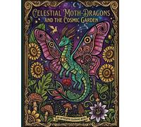 Celestial Moth-dragon And The Cosmic Garden: An Intricate Coloring Book of fantasy and wonder