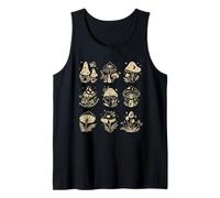 Celestial Mushroom Cottage Core Moon Goddess Tank Top