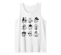 Celestial Mushroom Cottage Core Moon Goddess Tank Top