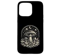 Celestial Mushroom Moon Planet Witchy Fungi Forest Case for iPhone 15 Pro Max