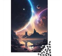 Celestial_Nature_Landscape Paper Jigsaw Puzzle for Adults 1000 Piece Puzzles for Teenagers Creative Jigsaw Puzzles Family Challenging Games Toys 1000pcs (38x26cm)