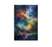 Celestial Nebula- The Veil of Cosmic Creation Modern Hanging Wall Decor - Artistic Mural Print24x36inch(60x90cm)