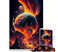 Celestial Oasis 1000 Piece Jigsaw Puzzles- Cognitive Recall Restful Activity Sharp Cut size 38x26cm