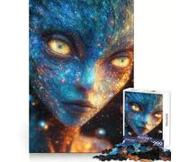 Celestial Oracle︰ The Cosmic Witness Adults 1000 Pieces Puzzle Think Training Light Recreation Defined Edges Thoughtful Gift size 38x52cm