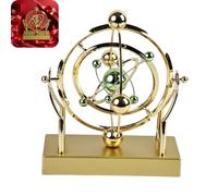 Celestial Orbit Pendulum - Perpetual Motion Desk Toy for Office & Home Decor, Kinetic Art Physics Model with Hypnotic Swinging Motion, Creative Gift for Science Enthusiasts