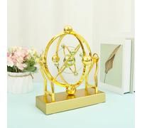 Celestial Orbit Perpetual Motion Machine Creative Newtons Cradle Desk Toy Perpetual Motion Pendulum Desk Decorations Dynamic Art for Home Office Decoration