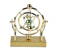 Celestial Orbit Perpetual Motion Pendulum-Creative Home Rotary Decoration,Newtons Cradle Perpetual Motion Machine for Desk Decorations,Perpetual Motion Table Toy,Physics Teacher Gifts