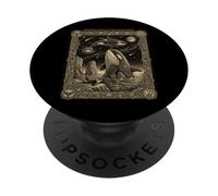 Celestial Orca Killer Whale Totem Ocean Constellation PopSockets Adhesive PopGrip