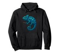 Celestial Panther Chameleon Pullover Hoodie