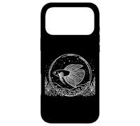 Celestial Pearl Danio Line Art Aquarist Case for iPhone 17 Pro Max