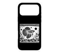 Celestial Pearl Danio Line Art Aquarist Case for iPhone 17 Pro Max