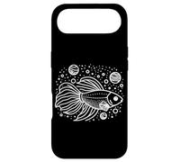 Celestial Pearl Danio Line Art Aquarist Case for iPhone Air
