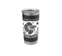 Celestial Pearl Danio Line Art Aquarist Stainless Steel Insulated Tumbler