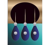 Celestial Pendulums Studio Sketchbook: Luxury Abstract Geometric Sketchbook | Large 8.5 x 11 Blank Pages for Drawing, Illustration, Doodling, and Creative Expression