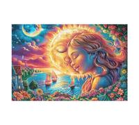 Celestial Personification 1000 Piece Pack DIY Jigsaw Puzzle Fantasy Pet Accompany Collectors Ultra Difficult Educational Decorative Puzzle Gifts for Adults Birthday Sturdy Paperboard 1000 PCS