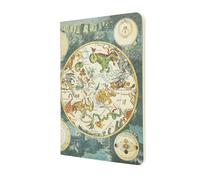 Celestial Planisphere A5 Dot Grid (Early Cartography) Cahier