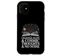 Celestial Plots And Cosmic Thoughts Astronomy Book Lover Case for iPhone 11