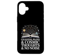 Celestial Plots And Cosmic Thoughts Astronomy Book Lover Case for iPhone 16 Plus